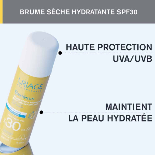 Uriage Bariésun Brume Sèche SPF30 200ml - Protection Haute