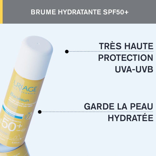 Uriage Bariésun Brume SPF50+ 200ml Protection Peau Claire