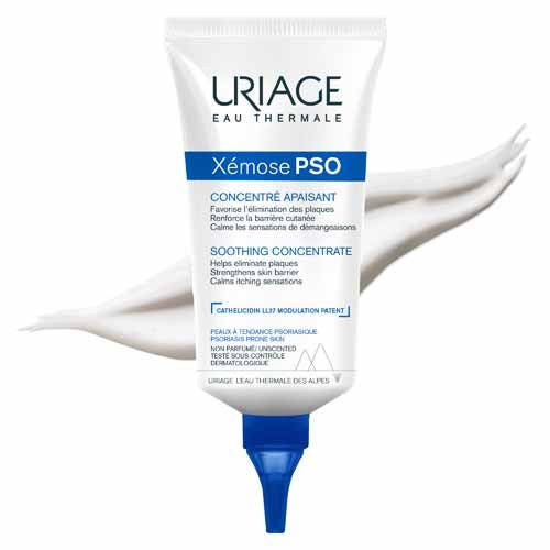 Uriage Xémose PSO 150ml - Apaisant et Renforçant, Peaux Psoriasiques