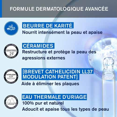Uriage Xémose PSO 150ml - Apaisant et Renforçant, Peaux Psoriasiques