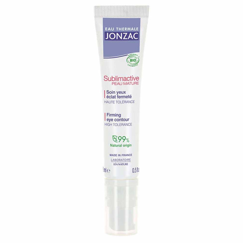 Jonzac Soin Yeux Éclat Fermeté Bio 15ml - Redensifie et Illumine