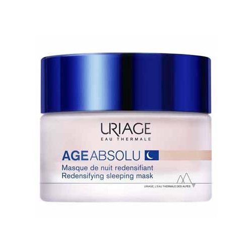 Uriage Age Absolu Masque Nuit Redensifiant 50mL - Lisse Rides, Repulpe