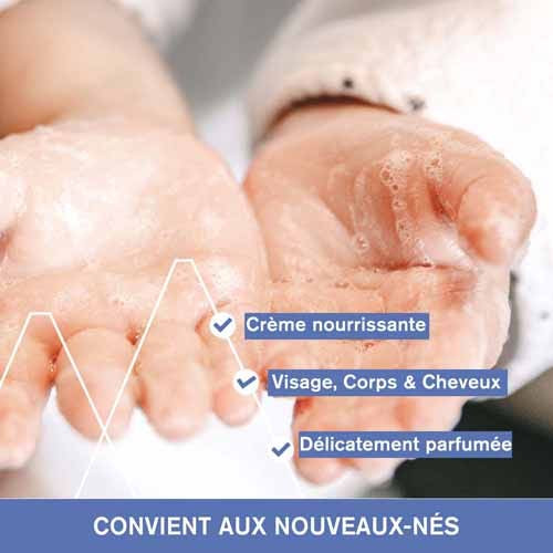 Uriage 1ère Crème Lavante Bébé 500ml - Douceur et Hydratation