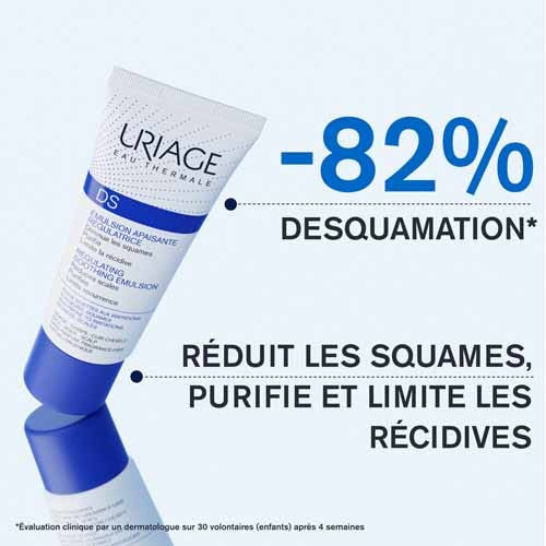 Uriage D.S. Emulsion 40ml - Apaise et Purifie Peau Irritée