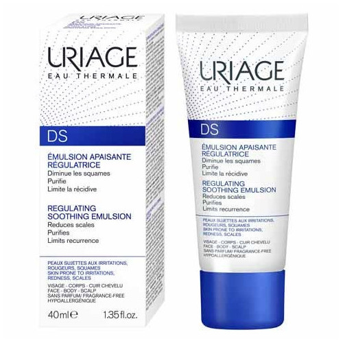 Uriage D.S. Emulsion 40ml - Apaise et Purifie Peau Irritée