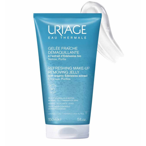 URIAGE Gelée Fraiche Démaquillante 150ml - Purifie et Démaquille