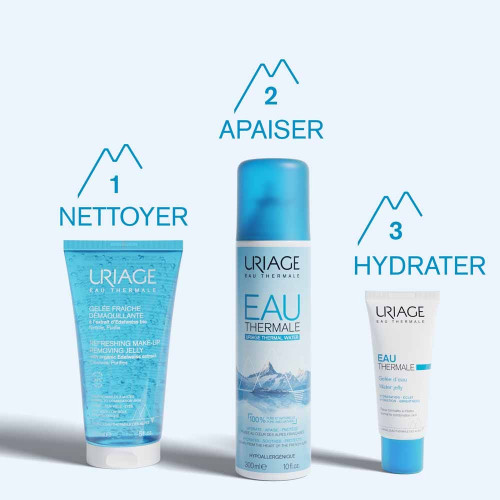 URIAGE Gelée Fraiche Démaquillante 150ml - Purifie et Démaquille