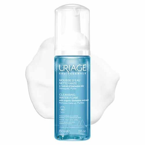 URIAGE Mousse Nettoyante 150ml - Purifie et Démaquille