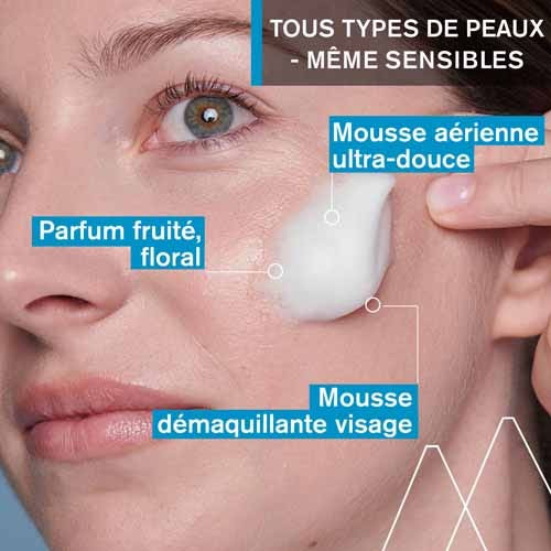 URIAGE Mousse Nettoyante 150ml - Purifie et Démaquille