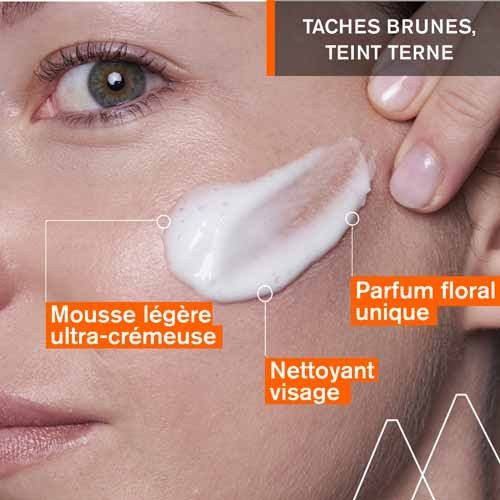 Dépiderm Crème Mousse Nettoyante Éclat 100 ml