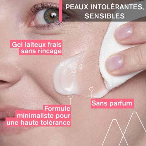 Toléderm Control Gel Lacté Démaquillant 150 ml