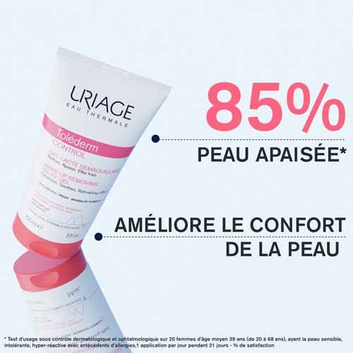 Toléderm Control Gel Lacté Démaquillant 150 ml