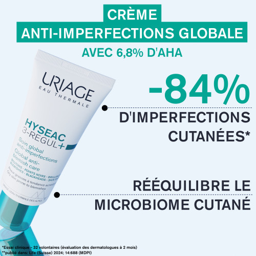 Hyséac 3-Regul + soin global anti-imperfections 40 ml