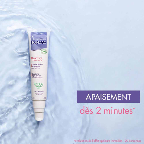 Reactive Control Crème Légère Apaisante Bio 40 ml