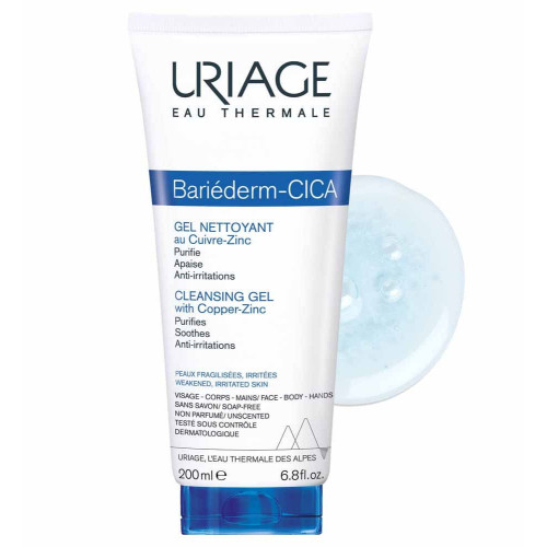 Bariéderm-Cica Gel Nettoyant 200 ml