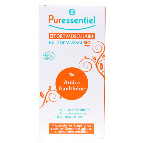 PURESSENTIEL Effort Musculaire Huile de Massage Bio-6489