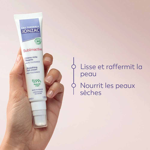 Sublimactive crème riche lissante bio 40 ml
