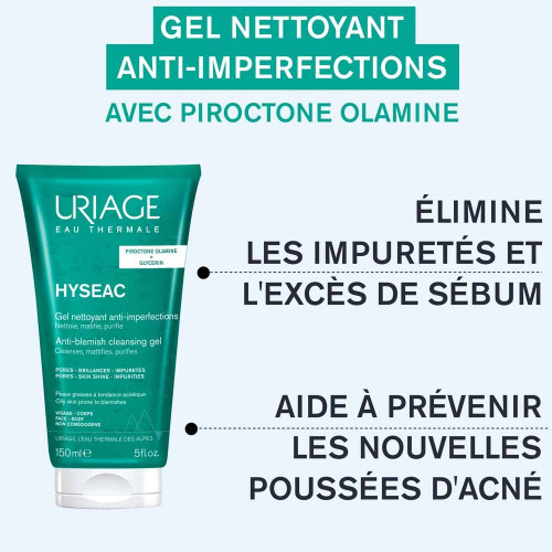 Hyséac Gel Nettoyant Anti-Imperfections 150 ml
