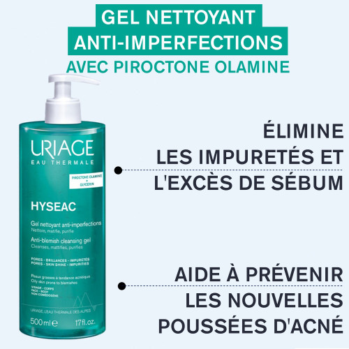 Hyséac Gel Nettoyant 500 ml