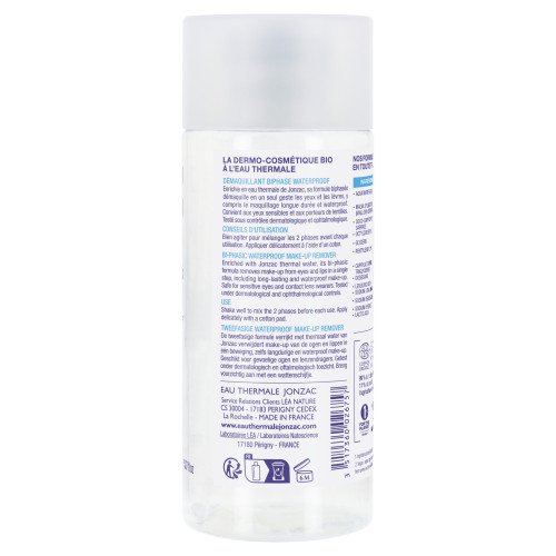 Démaquillant Biphase Waterproof Bio 150 ml