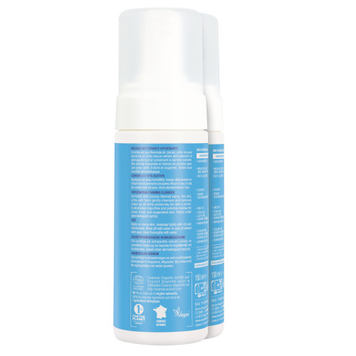Jonzac Mousse Nettoyante Bio 2x150ml Pureté et Douceur Peau Sensible
