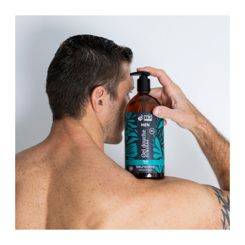 MKL Gel Douche Homme TONIC 1L Énergisant Parfum Boisé Pharma360