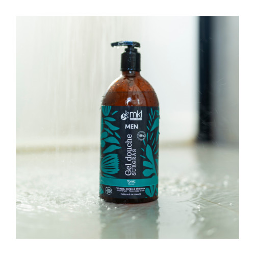 MKL Gel Douche Homme TONIC 1L Énergisant Parfum Boisé Pharma360