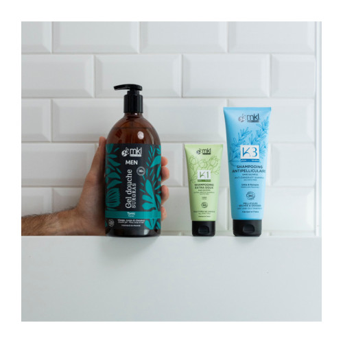 MKL Gel Douche Homme TONIC 1L Énergisant Parfum Boisé Pharma360