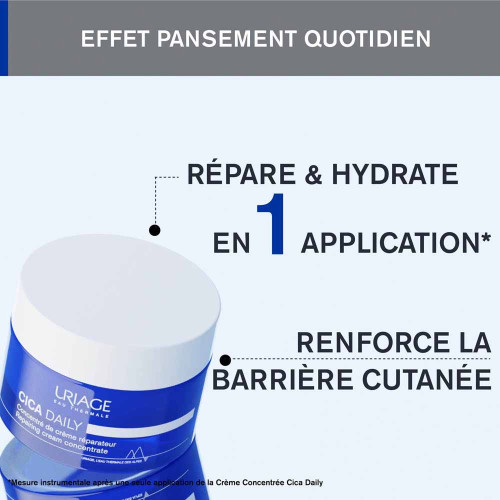 Uriage Cica-Daily Crème Réparatrice 50ml Peau Fragilisée Pharma360