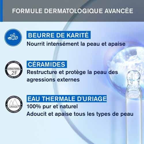 Uriage Xémose Syndet 500ml Nettoyant Doux Peaux Sèches - Pharma360