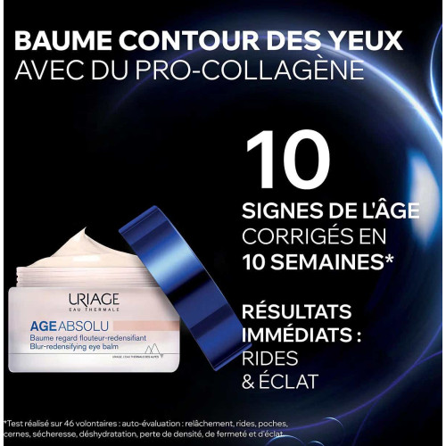 Uriage Age Absolu Baume Regard 15ml - Anti-âge Yeux Hydratant Pharma360