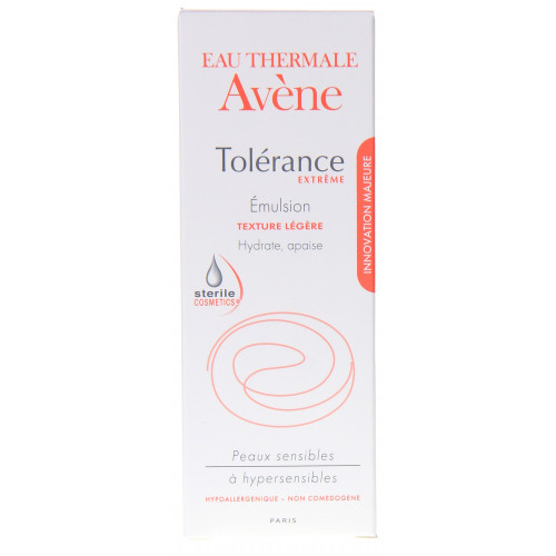 AVENE Tolérance Extrême Emulsion 50mL - Hydratation et Apaisement