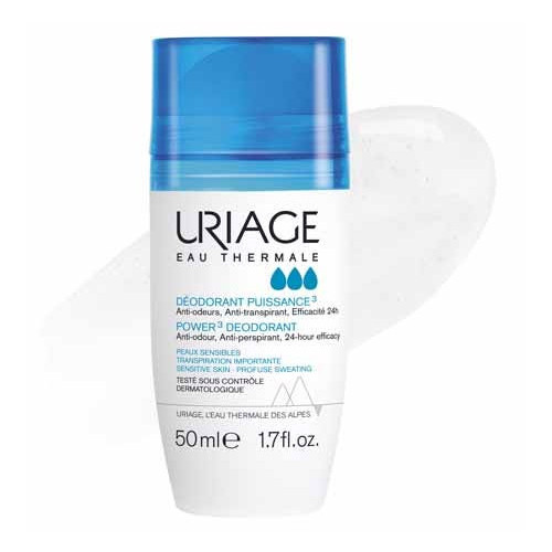 Uriage Déodorant Puissance 3 50ml Protection Peaux Sensibles Pharma360