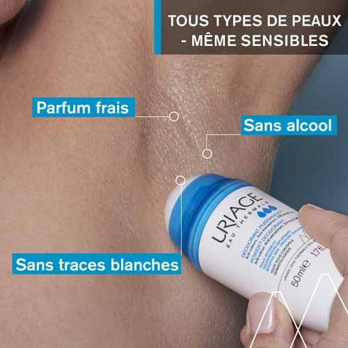 Uriage Déodorant Puissance 3 50ml Protection Peaux Sensibles Pharma360