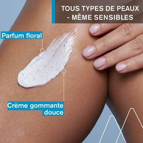 Uriage Crème Gommante Corps 200 ml Exfoliation Douce Peaux Sensibles