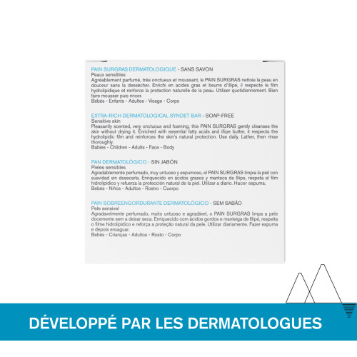 Pain Uriage surgras visage/corps : nettoyage doux & nourrissant