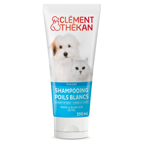 CLEMENT THEKAN Shampoing Beauté 200ml - Poils Blancs Brillants