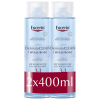 Eucerin DermatoCLEAN Lotion Micellaire 2x400ml - Démaquillage