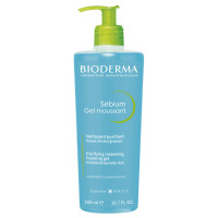 BIODERMA Sébium Gel Moussant 500ml - Nettoyage Profond sur