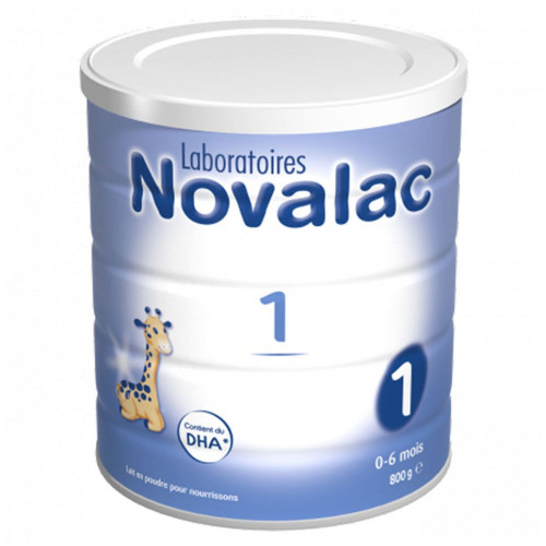 Novalac Lait 1er Âge 800g - Croissance Équilibrée 0-6M