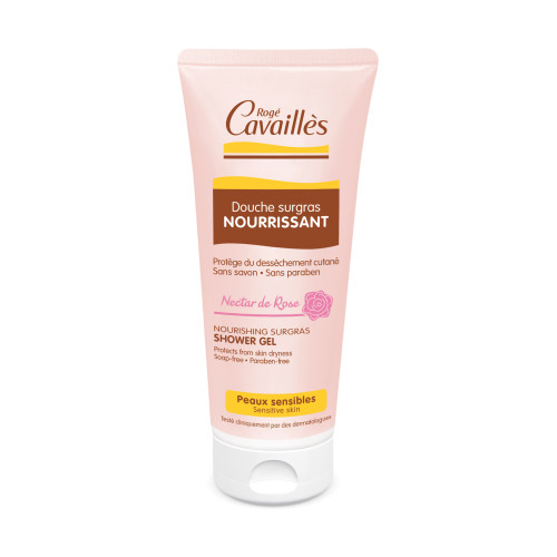 Rogé Cavailles Douche Surgras Nectar Rose 200ml - Peaux Sensibles