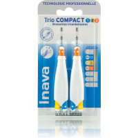 INAVA Trio Compact 6 Brossettes - Nettoyage Efficace Interdentaire