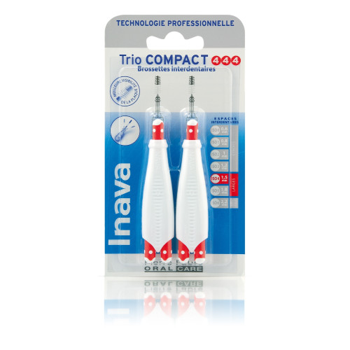 INAVA Trio Compac Brossettes 6 Pièces - Prix Bas Sur
