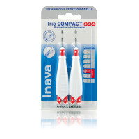 INAVA Trio Compac Brossettes 6 Pièces - Prix Bas Sur
