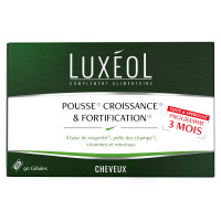 Luxeol Pousse Croissance 90 Gélules - Cheveux Forts et Sains
