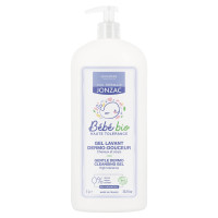 JONZAC Bébé Gel Dermo-Douceur Bio 1L - Douceur et Protection Optimale