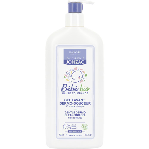 Jonzac Bébé Gel Lavant Dermo-Douceur Bio 500ml - Doux et Protecteur