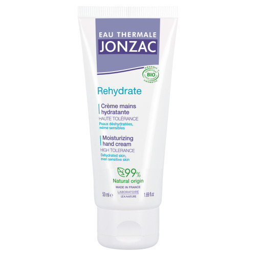 Jonzac REhydrate Crème Mains Bio 50ml - Hydratation Intense