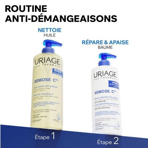 Uriage Xémose Huile Nettoyante Apaisante 1000ml - Hydratation