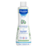 Mustela Bain Mousse Éveil Avocat 750ml - Nettoyant Corps et Cheveux